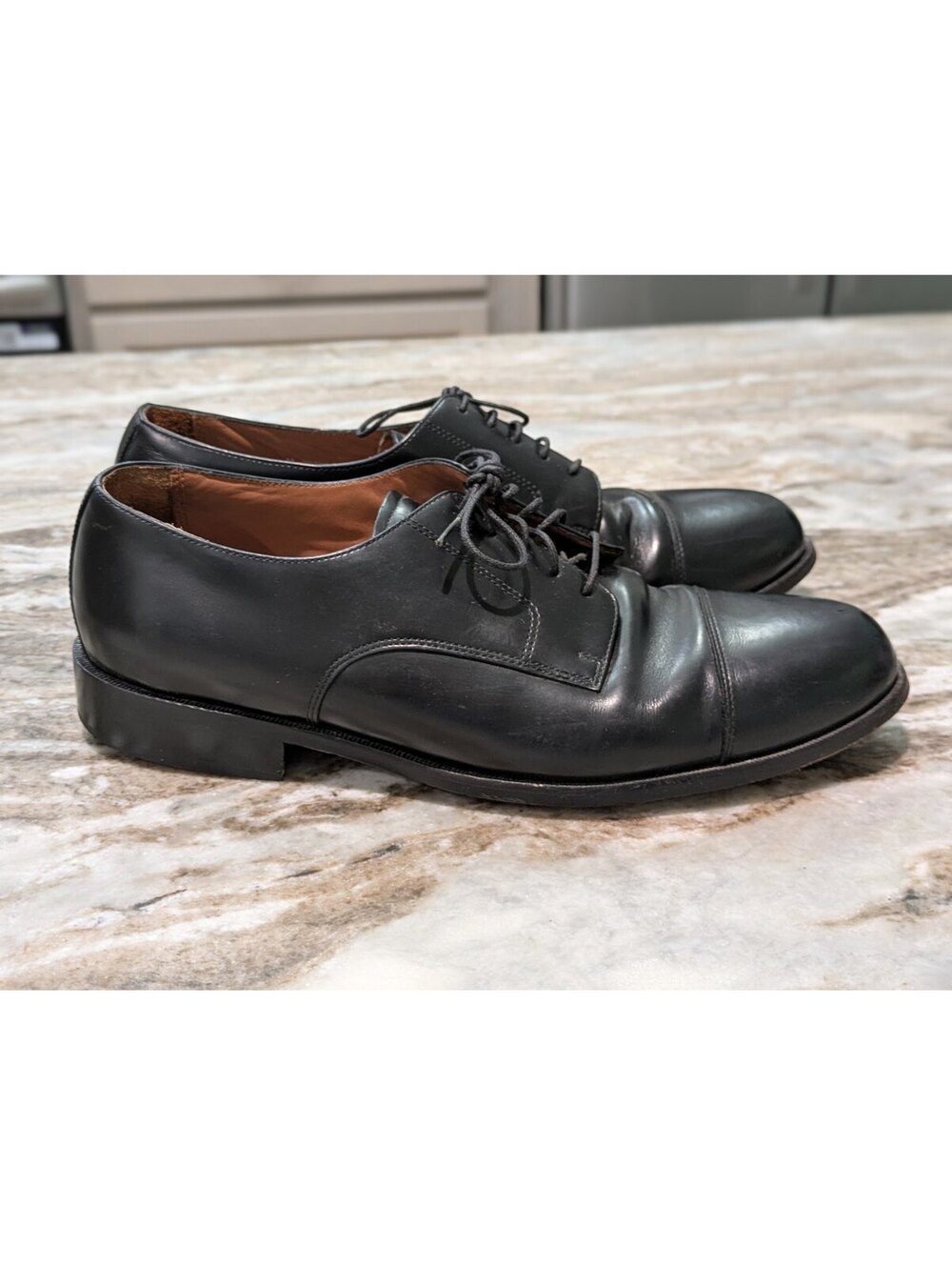 Bostonian Classics First Flex Black Dress Shoes | Comfy | GUC